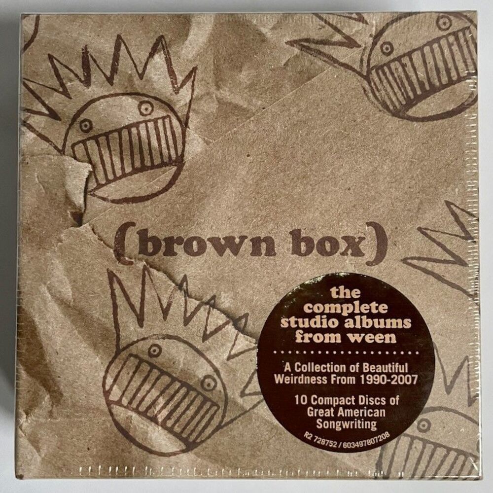 Ween – Brown Box – Ten Compact Disc Box Set, 10xCD, Rhino, 2026 NEW Sealed